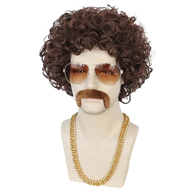 Short Curly Synthetic Hair Wig