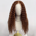 Honey Brown Curly Wig